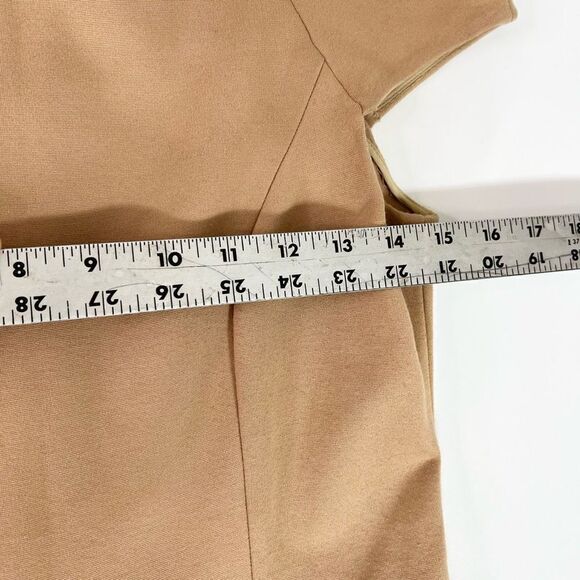 Jason Wu Sheath Dress Women's 2 Brown Cap Sleeves Back Zipped Resort 2010 - Picture 5 of 8